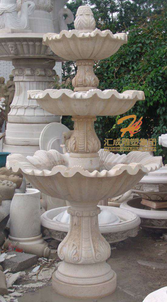 石雕噴泉