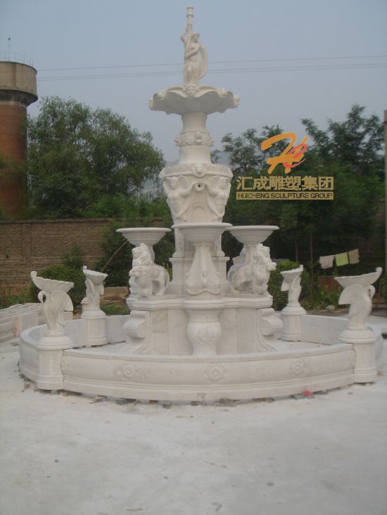 石雕噴泉