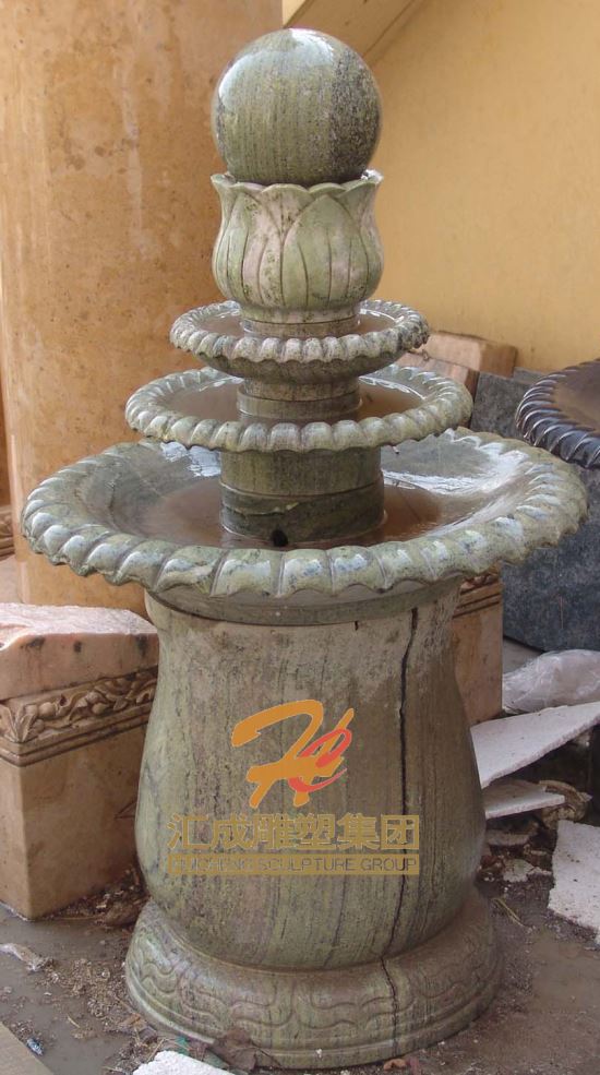 石雕噴泉