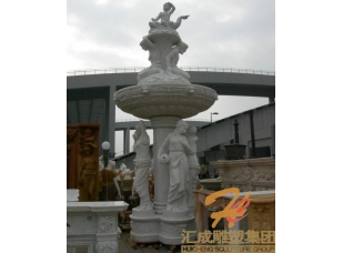 石雕噴泉