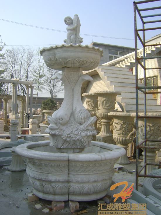 石雕噴泉