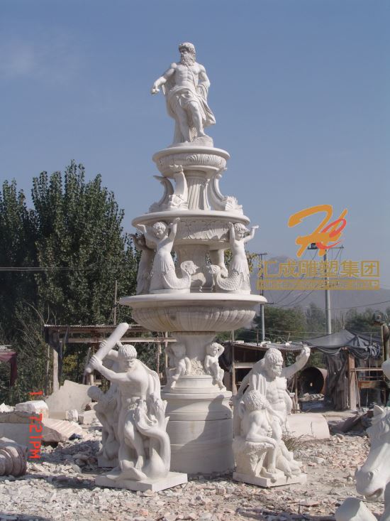石雕噴泉