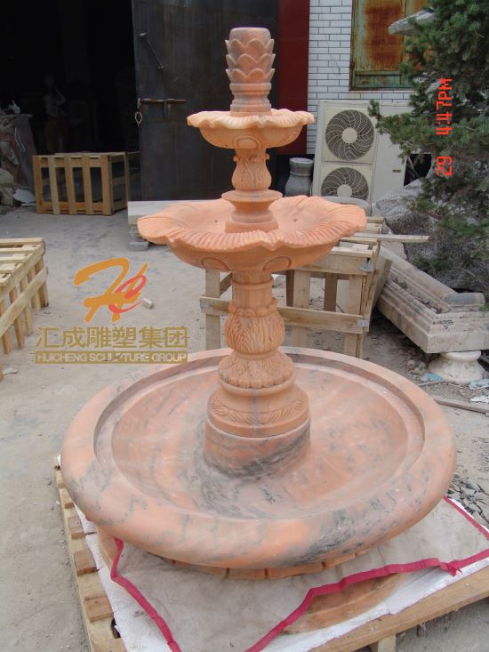 石雕噴泉