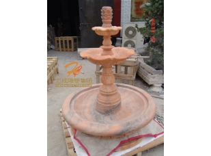 石雕噴泉