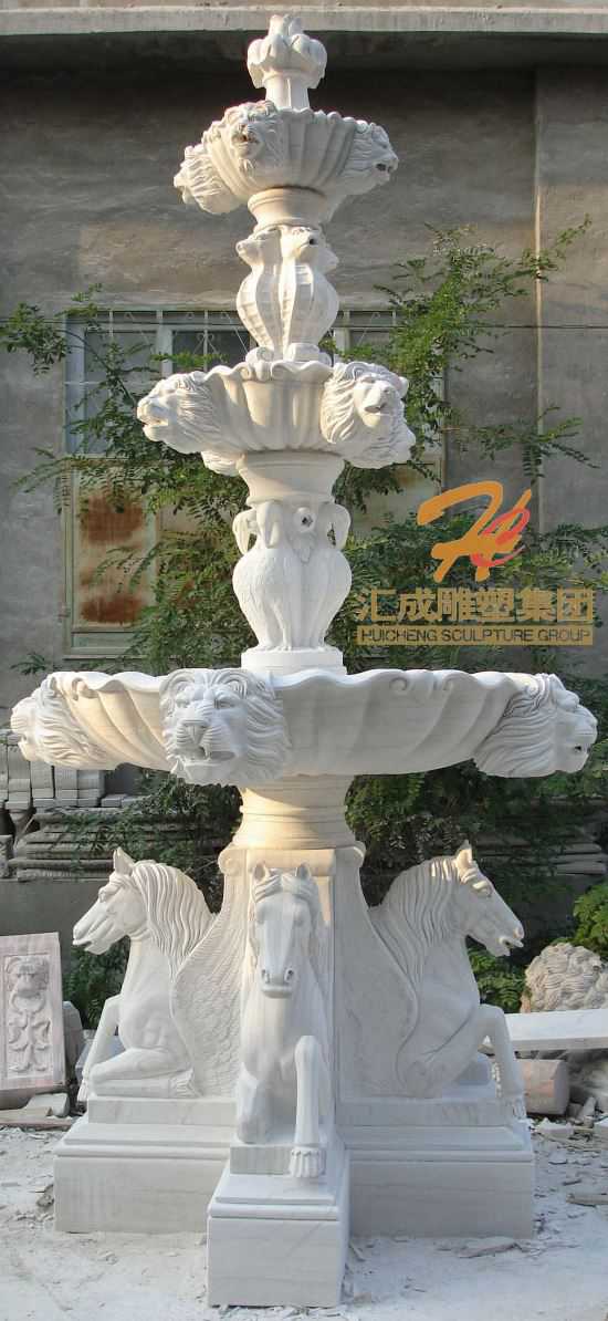石雕噴泉