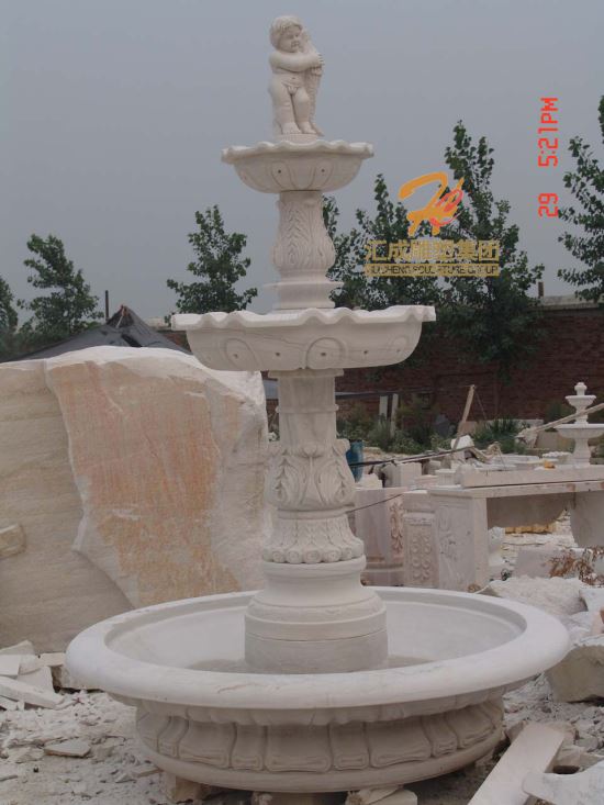 石雕噴泉